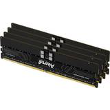 6400 MHz - DDR5 RAM Memory Kingston Fury Renegade Pro Black DDR5 6400MHz 4x32GB ECC Reg (KF564R32RBK4-128)