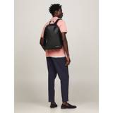 School Bags Tommy Hilfiger Pique Textured Laptop Backpack BLACK One Size