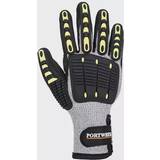 3XL Work Gloves Portwest Anti Impact Cut Resistant Thermal Glove Grey/Black