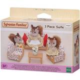 Doll-house Furniture - Fabric Dolls & Doll Houses Sylvanian Families 3 Piece Suite