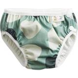Elastane Swim Diapers ImseVimse Swim Diaper - Green Shapes