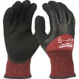 Milwaukee Winter Lined Cut Level Work Gloves Black Red Pack of