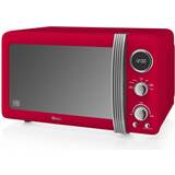 Countertop Microwave Ovens Swan SM22030RN Red