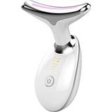 Cream Skincare Tools Dechoicelife Neck Face EMS Thermal Neck Lifting & Tighten Massager