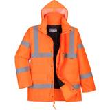 EN 471 Work Jackets Portwest Hi-Vis Breathable Jacket RIS Orange