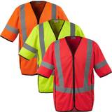 4XL Work Vests Mascot Trafikvest Hi-Vis Orange 50216-310-14