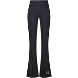 Cotton Tights & Stay-Ups Nike Air Women's High-Waisted Full-Length Split-Hem Leggings - Black/White