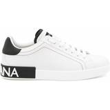 Dolce & Gabbana Shoes Dolce & Gabbana White Embossed Sneakers