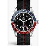 Tudor Watches Tudor Black & Red M79830RB-0003 Black Bay Gmt 41mm and Woven Automatic