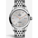 Tudor Women Wrist Watches Tudor Womens Silver M91350-0003 1926 Stainless-steel and Diamond Automatic