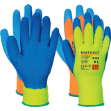 EN 471 Work Gloves Portwest A145 Cold Grip Handske Orange/Blå
