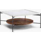 Swoon Tables Swoon John Lewis White Coffee Table 75x75cm