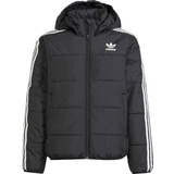 L - Winter jackets adidas Kid's Adicolor Jacket - Black/White (H34564)