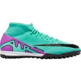 Men - Turquoise Shoes Nike Mercurial Superfly 9 Academy TF - Hyper Turquoise/Black/White/Fuchsia Dream