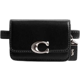 Leather Bum Bags Coach Bandit Belt Bag With Card Holder - Black
