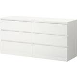 Chest of Drawers Ikea Malm White Chest of Drawer 160x78cm