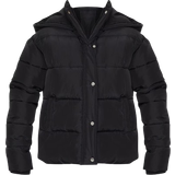 Jackets PrettyLittleThing Hooded Puffer Jacket - Black