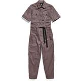 Short Sleeves Jumpsuits & Overalls G-Star Army Jumpsuit - Dark Taupe Fungi
