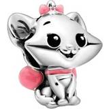 Pandora Disney The Aristocats Marie Charm - Silver/Pink
