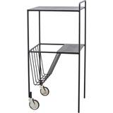 House Doctor Trolley Tables House Doctor Use Black Trolley Table 35x35