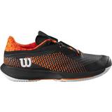 Textile Racket Sport Shoes Wilson Kaos Swift 1.5 Clay M - Black/Phantom/Shocking Orange