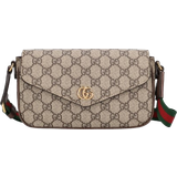 Shoulder Strap Handbags Gucci Ophidia Mini Bag - Beige/Ebony