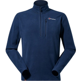 Berghaus Sportswear Garment Tops Berghaus Men's Prism Micro Polartec Half Zip Fleece - Dark Blue