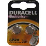 Batteries - Button Cell Batteries - Silver Batteries & Chargers Duracell LR44 2-pack