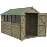 Outbuildings on sale Forest Garden 4LIFE Apex Shed 6x10 Double