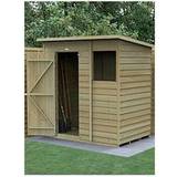 Forest Garden Outbuildings Forest Garden 4LIFE Pent Shed 6x4