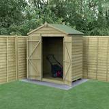 Outbuildings on sale Forest Garden 4LIFE Shed 6x4 Double (Building Area )