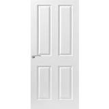 Single Door Interior Doors Wickes Chester White Grained Moulded 4 Panel Interior Door (76.2x198.1)