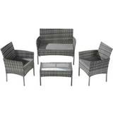 Garden & Outdoor Furniture on sale Home Treats 4 Seater Rattan Garden Set