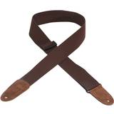 Levy's Leathers Brown Cotton Guitar Strap