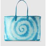 Anya Hindmarch Women's I Am A Plastic Bag Tie Dye Blue Tote Bag Size: