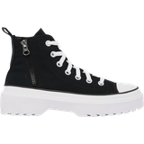 Canvas Children's Shoes Converse Big Kid's Chuck Taylor All Star Lugged Lift Platform Canvas - Black/Black/White