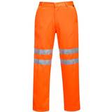 EN ISO 20471 Work Clothes Portwest RT45 Hi-Vis Polycotton Service Trousers