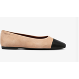 Low Shoes Vagabond Women's Beige Suede/leather