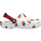 Crocs Girl's Strawberry Clogs - White