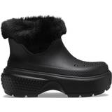 Crocs Women Boots Crocs Stomp Lined Boot - Black