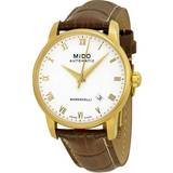 Mido Wrist Watches Mido Baroncelli Leather Automatic M8600.3.26.8
