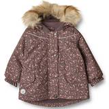 Fleece Lined - Winter jackets Wheat Mathilde Tech Jacket - Eggplant Buttercups (7203i/8203i-941R-3121)