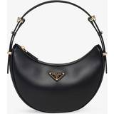 Prada Bags Prada Womens Black Arqué Leather Shoulder bag 1 Size