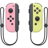 Yellow Game Controllers Nintendo Joy Con Pair Pastel Pink/Pastel Yellow
