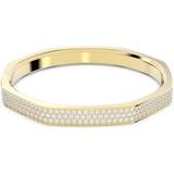 Swarovski Dextera Bangle Bracelet -Gold/Transparent