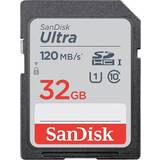 SDHC Memory Cards SanDisk Ultra SDHC Class 10 UHS-I U1 120MB/s 32GB