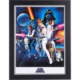 Star Wars A New Hope Sheet Framed Art
