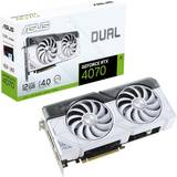 ASUS GeForce RTX 4070 Super Graphics Cards ASUS Dual GeForce RTX 4070 SUPER White Edition HDMI 3xDP 12GB GDDR6X