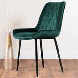 Furniturebox Pesaro Green Kitchen Chair 2pcs