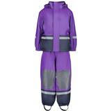 Velcro Rain Sets Children's Clothing Didriksons Boardman Kid's Set Galon - Disco Purple (505101-I06)